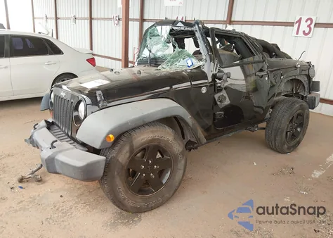 2013 Jeep Wrangler Sport from USA, damaged, VIN 1C4AJWAG8DL618526